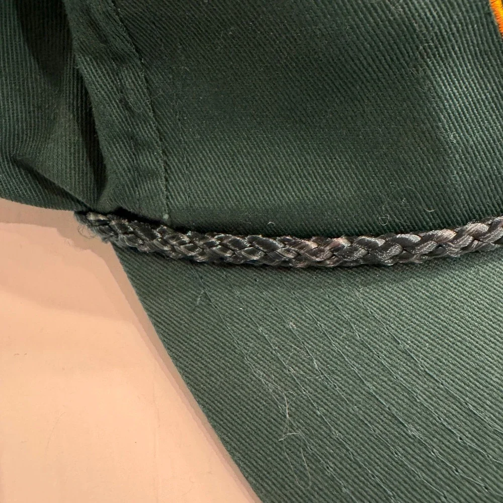 Denali National Park Alaska‎ Embroidered Rope Hat Green Adult One Size Snapback